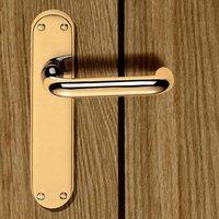 EL42 Euroline Iris Lever Latch Handles