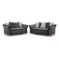 ellie 3 and 2 seater suite grey