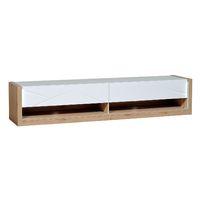 Elypse 220cm TV Unit With Lateral LEDs Oak