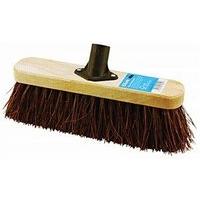 elliott 10f30164 broom head with natural bassine fibre brown