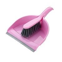 Elliott\'s Dustpan And Brush Set, Pink