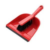 Elliott\'s Dustpan And Brush Set, Red