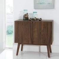 Eleanor Wooden Sideboard Small In Walnut