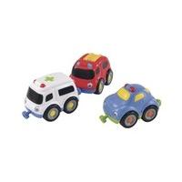 Elc Emergency Vehicle Trio Three Magnetic Toys for Ages 12 Months+