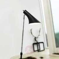 Elegant flexible floor lamp Liam black
