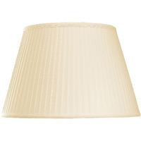 Elstead Lighting Luis 51cm Ivory Cotton Fine Pleat Lamp Shade