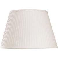 Elstead Lighting Luis 36cm Ivory Cotton Fine Pleat Lamp Shade