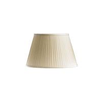 elstead lighting luis 51cm oyster cotton fine pleat lamp shade