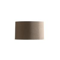 elstead lighting luis 34cm brown cylinder lamp shade