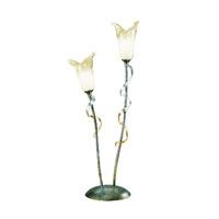 Elstead Lighting Fly Table Lamp in Black Silver and Gold