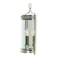 Elstead Lighting Guildhall 1 Light Wall Light in Polished Nickel