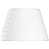 Elstead Lighting Luis 46cm Ivory Cotton Fine Pleat Lamp Shade