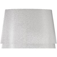 Elstead Lighting Luis 53cm Silver Tapered Oval Lamp Shade