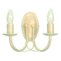 elstead lighting minster 2 light wall light