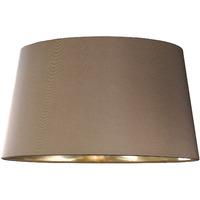 Elstead Lighting Luis 43cm Brown Gold Lining Lamp Shade