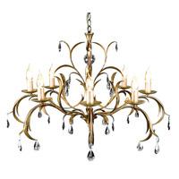 Elstead Lighting Lily 8 Light Chandelier in Bronze