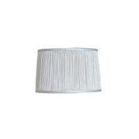 elstead lighting luis 36cm silver chiffon lamp shade