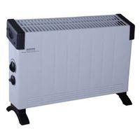 Electric 2000W White & Black Convector Heater