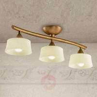 Elongated ceiling light Alessio