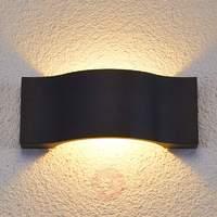 Elegant LED outdoor wall light Jace graphite
