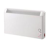Elnur 0.75kW White Manual Electric Panel Heater 24 Hour Timer & Analogue Control
