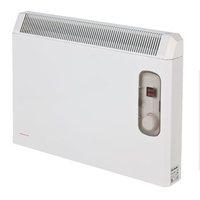 elnur 075kw white manual electric panel heater with enclosed analogue  ...