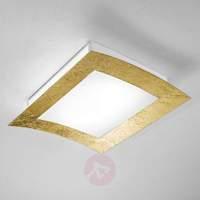 Elegant ceiling light VI, gold