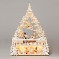 Elaborate LED candle arch Winter Children