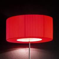 Elegant floor lamp Bughy, red