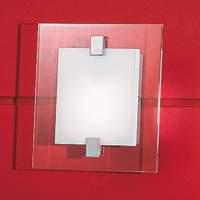 Elegant wall light Tabula, 17.5 x 17.5 cm