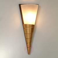 elegant wall lamp innovazione tre in gold