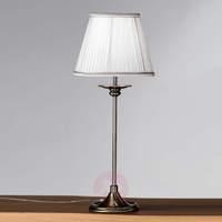 Ellen Table Light Classic with Pleated Shade