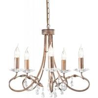 elstead crt8 christina 8 light chandelier