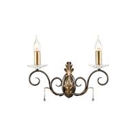 Elstead AML2 Bronze/Gold Amarilli Double Wall Light