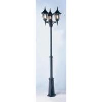 Elstead V7 Valencia exterior triple lamppost, IP43