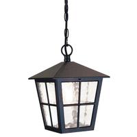 Elstead BL48M Canterbury exterior black hanging porch lantern, IP20