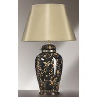 Elstead Black Birds (82BBTJ/LB46) Temple Jar Table Lamp