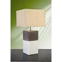 Elstead ALBA CREAM (12AL/LB36) Table Lamp In Grey/Cream