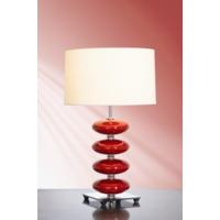 Elstead ONYX RED(35ONR/LB33) Table Lamp In Red