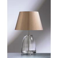 Elstead ROUND GLASS (15RG/LB38) Glass Table Lamp