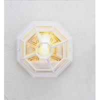 Elstead LA8 WHITE Latina exterior flush lantern