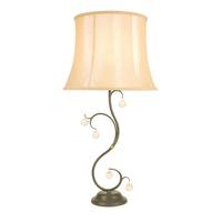 elstead luntl bronze lunetta crystal table lamp