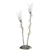 Elstead FLY/TL2 Table Light In Black/Silver & Gold