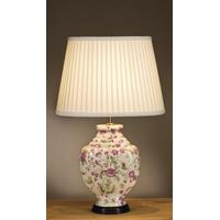 Elstead Pink Carnations (82PC/LB29) Table Lamp