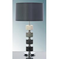 Elstead Micheala (35MIC/LB40) Table Lamp in Cream and Grey