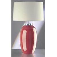 Elstead Victor (35VRL/LB44) Table Lamp in Red Large