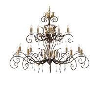 Elstead AML15 Bronze/Gold Amarilli 15 Light Ceiling Pendant