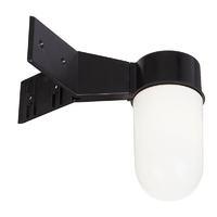 EL-40088 IP44 Outdoor Corner Mounting Black Wall Light