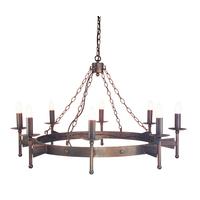 Elstead CW8 Cromwell wrought iron 8 light chandelier