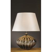 Elstead Ribbed Pumpkin (17RP/LB30) Table Lamp